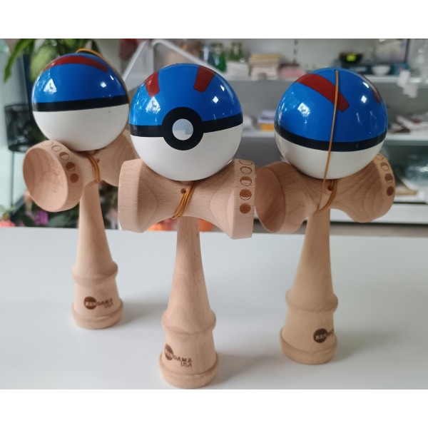 Kendama cupa mare din Lemn Clasic Pokemon kp1
