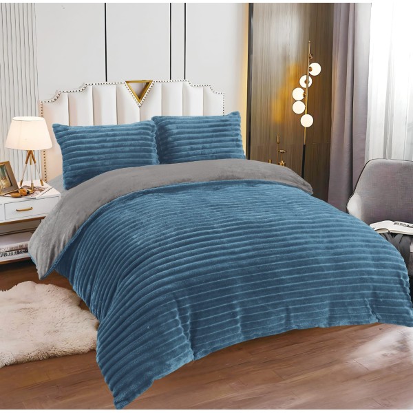 Lenjerie Cocolino pat dublu , 4 piese, cu ELASTIC LCCEM1