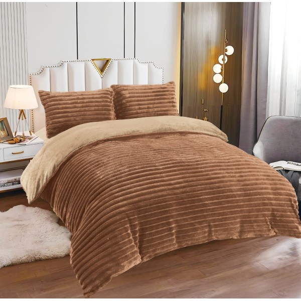 Lenjerie Cocolino pat dublu , 4 piese, cu ELASTIC LCCEM4