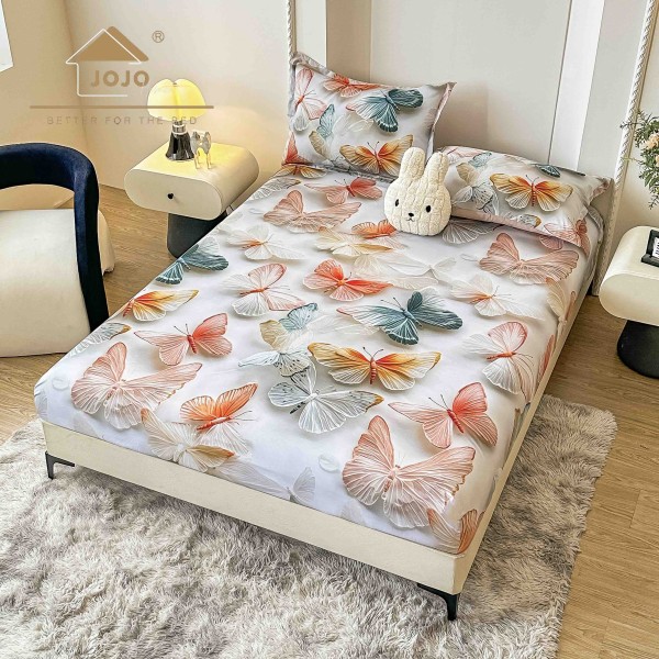 HUSE DE PAT 3 PIESE ,imprimare digitală 5D HE5DJ1