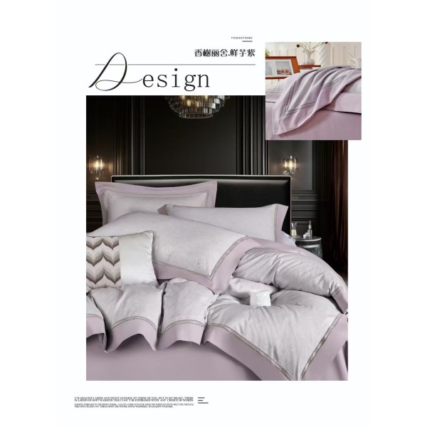 Lenjerie de pat Premium 4 PIESE , SENIOR – Dreamy Journey DIN FINET ,PAT DUBLU 200X230 LCS4P5