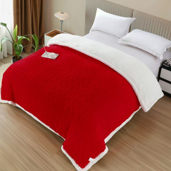 Patura Cocolino pufoasa, PLIC CU FERMOAR cu blanita, 200 x 230cm, pentru 2 persoane, PCSF5