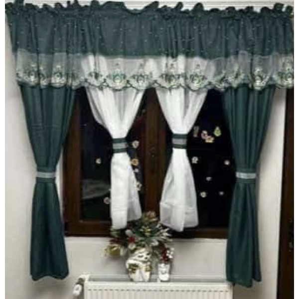 Set unic de perdele Plus draperii decorative pentru sufragerie dormitor, 4 Metri Pe 160cm, PRDL5 Set unic de perdele Plus draperii decorative pentru sufragerie dormitor, 4 Metri Pe 160cm, PRDL5