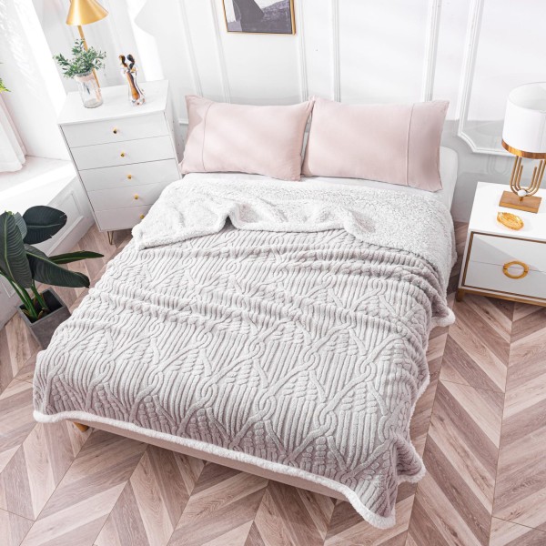 Patura cocolino dublata cu blanita PBPH9 Patura cocolino dublata cu blanita PBPH9