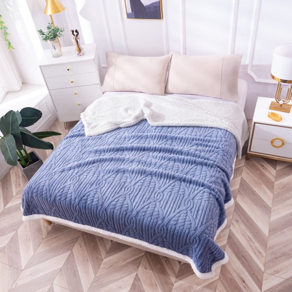 Patura cocolino dublata cu blanita PBPH10 Patura cocolino dublata cu blanita PBPH10