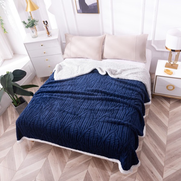 Patura cocolino dublata cu blanita PBPH12 Patura cocolino dublata cu blanita PBPH12