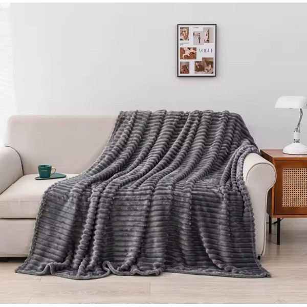 Pătură Dublă Tip Raiat 200x230 cm – Super Moale și Confortabilă PBPR7
