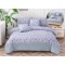 Lenjerie DIN FINET 6 piese, CEARCEAF DE PAT CU ELASTIC, pat dublu,   LFE6PP16