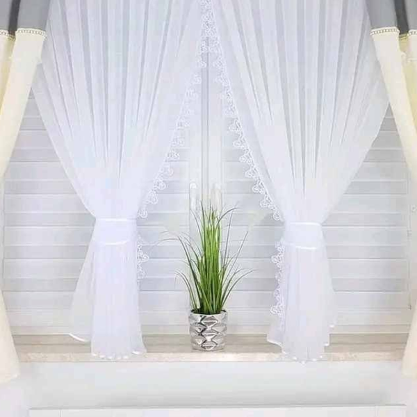 Set unic de perdele Plus draperii decorative pentru sufragerie dormitor, 4 Metri Pe 160cm, PRDL14