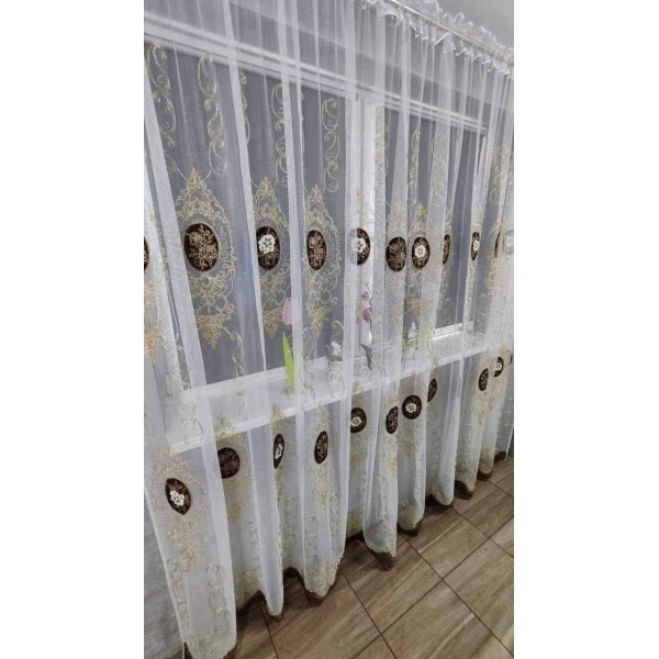 Set unic de perdele Plus draperii decorative pentru sufragerie dormitor, 4 m x 2.50 , PRDL21 Set unic de perdele Plus draperii decorative pentru sufragerie dormitor, 4 m x 2.50 , PRDL21