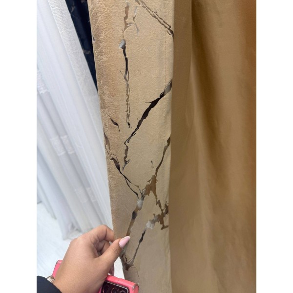 Set Perdea Voal + Draperie Catifea Blackout 400x160 cm PROVENINETA TURCIA, CALITATE GARANTATA!  SET21