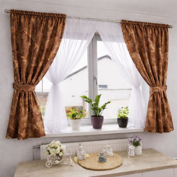Set Perdea Voal + Draperie Catifea Blackout 400x160 cm PROVENINETA TURCIA, CALITATE GARANTATA! SET6 Set Perdea Voal + Draperie Catifea Blackout 400x160 cm PROVENINETA TURCIA, CALITATE GARANTATA! SET6