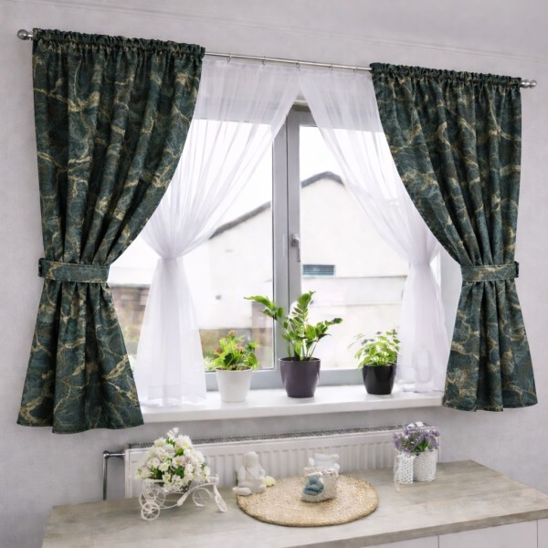 Set Perdea Voal + Draperie Catifea Blackout 400x160 cm PROVENINETA TURCIA, CALITATE GARANTATA! SET13 Set Perdea Voal + Draperie Catifea Blackout 400x160 cm PROVENINETA TURCIA, CALITATE GARANTATA! SET13
