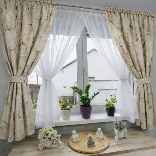 Set Perdea Voal + Draperie Catifea Blackout 400x160 cm PROVENINETA TURCIA, CALITATE GARANTATA! SET17 Set Perdea Voal + Draperie Catifea Blackout 400x160 cm PROVENINETA TURCIA, CALITATE GARANTATA! SET17