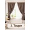 Set Perdea Voal + Draperie Catifea Blackout 400x160 cm PROVENINETA TURCIA, CALITATE GARANTATA!  SET34