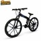 Bicicletă Caraiman, pliabilă, roți 26 inch, cu dublă suspensie, frâne pe disc, albastră 26ZDA