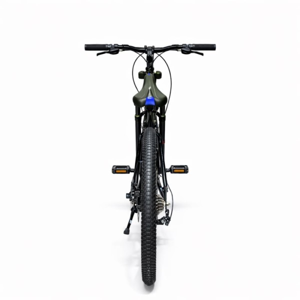 Bicicletă Caraiman, pliabilă, roți 26 inch, cu dublă suspensie, frâne pe disc, albastră 26ZDA