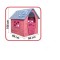 Casuta Mic copii plastic roz cu turcoaz 98 x 90 x 106 cm, LOJ-05 Casuta Mic copii plastic roz cu turcoaz 98 x 90 x 106 cm, LOJ-05
