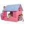 Casuta Mic copii plastic roz cu turcoaz 98 x 90 x 106 cm, LOJ-05 Casuta Mic copii plastic roz cu turcoaz 98 x 90 x 106 cm, LOJ-05