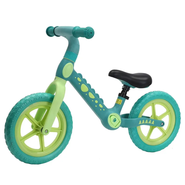 Bicicleta fara pedale de echilibru Dinozaur - Verde BD1 Bicicleta fara pedale de echilibru Dinozaur - Verde BD1