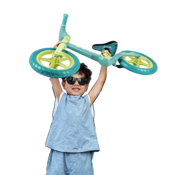 Bicicleta fara pedale de echilibru Dinozaur - Verde BD1 Bicicleta fara pedale de echilibru Dinozaur - Verde BD1