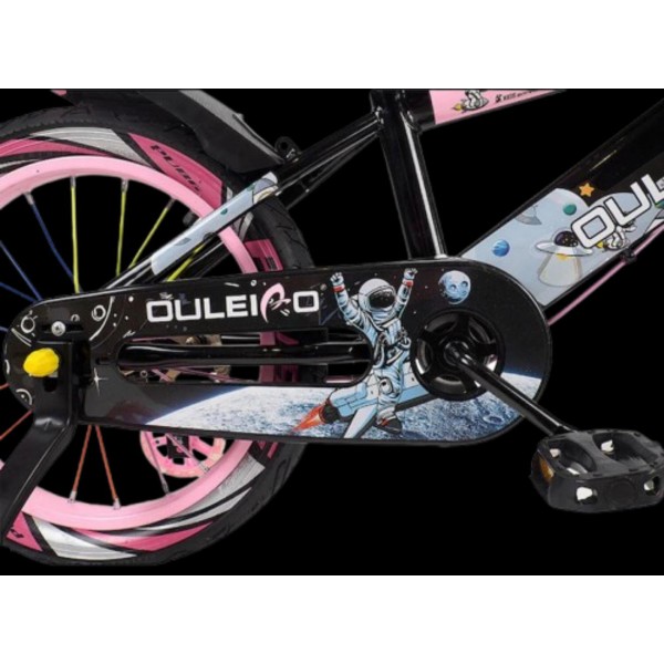 Bicicleta copii 10-14 ani cu roti ajutatoare si bidon pentru apa in suport JHT, 20 inch, Roz Bicicleta copii 10-14 ani cu roti ajutatoare si bidon pentru apa in suport JHT, 20 inch, Roz