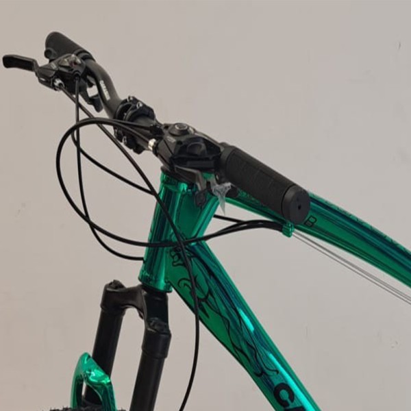 Bicicletă MTB CARAIMAN 26 MS – Design Premium Verde, Cadru Ușor, Frâne pe Disc