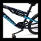 Bicicletă Caraiman, roți 26 inch, cu dublă suspensie, frâne pe disc, 26 GTR-601 Albastru Cameleon Bicicletă Caraiman, roți 26 inch, cu dublă suspensie, frâne pe disc, 26 GTR-601 Albastru Cameleon