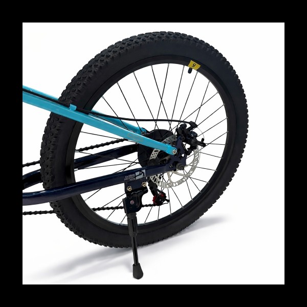 Bicicletă Caraiman, roți 26 inch, cu dublă suspensie, frâne pe disc, 26 GTR-601 Albastru Cameleon Bicicletă Caraiman, roți 26 inch, cu dublă suspensie, frâne pe disc, 26 GTR-601 Albastru Cameleon