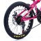 Bicicletă Caraiman, roți 20, cadru oțel, frâne pe disc, 20 CR roz Bicicletă Caraiman, roți 20, cadru oțel, frâne pe disc, 20 CR roz