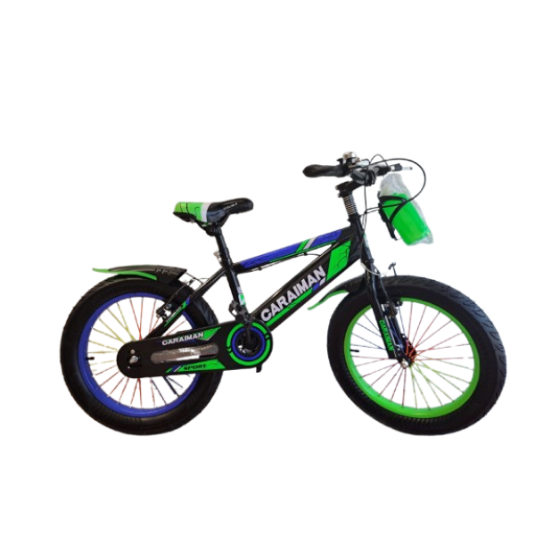 Bicicleta copii 16 inch Caraiman cu jante duble 16-Hm verde Bicicleta copii 16 inch Caraiman cu jante duble 16-Hm verde