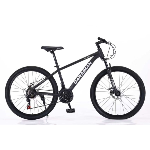 Bicicleta MTB cu Roti de 24 GTR-007, 21 Viteze, Manete Secventiale Shimano, Negru Bicicleta MTB cu Roti de 24 GTR-007, 21 Viteze, Manete Secventiale Shimano, Negru