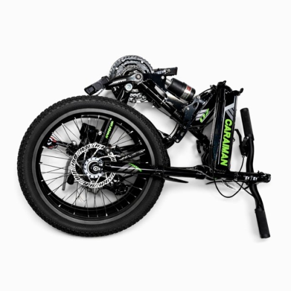 Bicicletă Caraiman, 20ZD, pliabilă, roți 20 inch, cu dublă suspensie, frâne pe disc, verde 20ZD1 Bicicletă Caraiman, 20ZD, pliabilă, roți 20 inch, cu dublă suspensie, frâne pe disc, verde 20ZD1