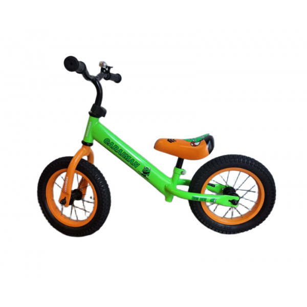 Bicicleta de echilibru Caraiman DS Bike roti 12” verde-portocaliu sa ergonomica BFPT1 Bicicleta de echilibru Caraiman DS Bike roti 12” verde-portocaliu sa ergonomica BFPT1