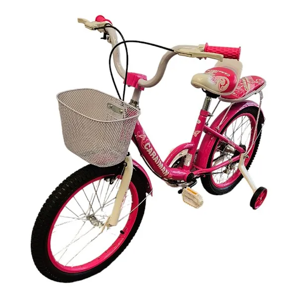 Bicicleta Caraiman, 14G, 14 inch, Roti Ajutatoare, Varsta 3-5 ani, Roz