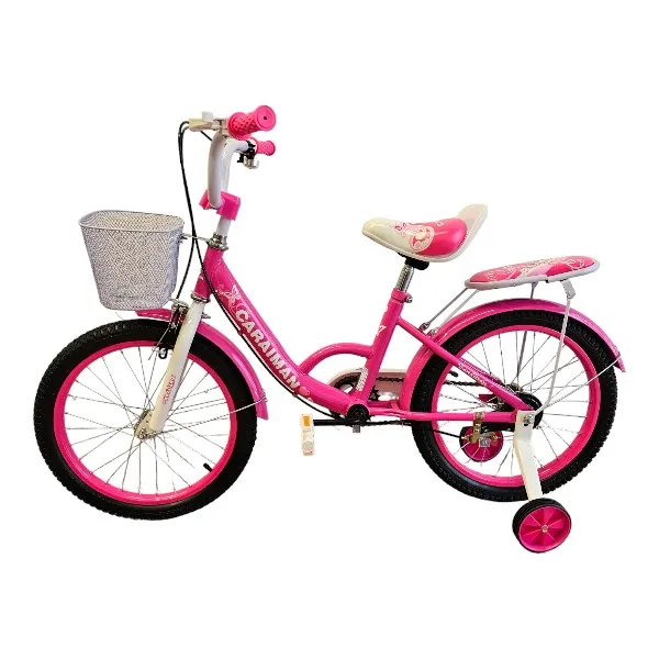 Bicicleta Caraiman, 16G, 16 inch, Roti Ajutatoare, Varsta 4-8 ani, Roz