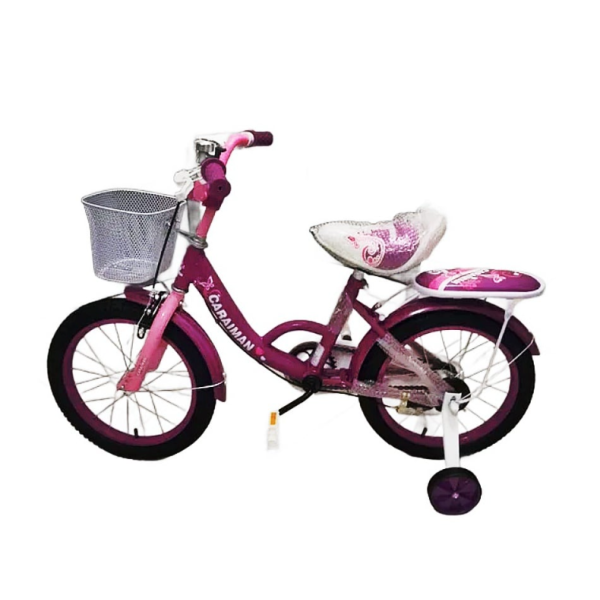 Bicicleta Caraiman, 20G, 20 inch, Roti Ajutatoare, Varsta 7-12 ani, Mov