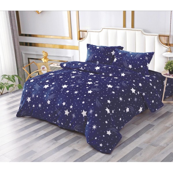 Lenjerie Cocolino 4 piese cu elastic pentru pat dublu 180X200 LCCF8 Lenjerie Cocolino 4 piese cu elastic pentru pat dublu 180X200 LCCF8