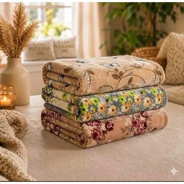 Set 3 Pături Cocolino 200x230 cm – 109 Lei | Super Pufoase și Călduroase S3PC26 Set 3 Pături Cocolino 200x230 cm – 109 Lei | Super Pufoase și Călduroase S3PC26