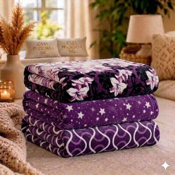 Set 3 Pături Cocolino 200x230 cm – 109 Lei | Super Pufoase și Călduroase S3PC59 Set 3 Pături Cocolino 200x230 cm – 109 Lei | Super Pufoase și Călduroase S3PC59