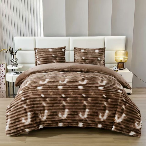 Lenjerie Cocolino pat dublu ,tip raiat, 4 piese, cu ELASTIC 180X200 LCTRS4 Lenjerie Cocolino pat dublu ,tip raiat, 4 piese, cu ELASTIC 180X200 LCTRS4