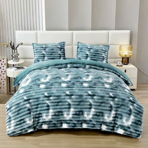 Lenjerie Cocolino pat dublu ,tip raiat, 4 piese, cu ELASTIC 180X200 LCTRS8 Lenjerie Cocolino pat dublu ,tip raiat, 4 piese, cu ELASTIC 180X200 LCTRS8