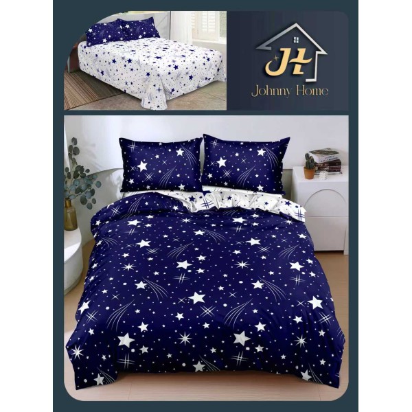 Lenjerie de Pat dublu, Bumbac Satinat Superior,4 Piese Cearceaf de pat 240 x 250 cm, Cearceaf pilota 200 x 230 cm, 2 fete de perna 55 x 75 cm, A50-3 Lenjerie de Pat dublu, Bumbac Satinat Superior,4 Piese Cearceaf de pat 240 x 250 cm, Cearceaf pilota 200 x 230 cm, 2 fete de perna 55 x 75 cm, A50-3