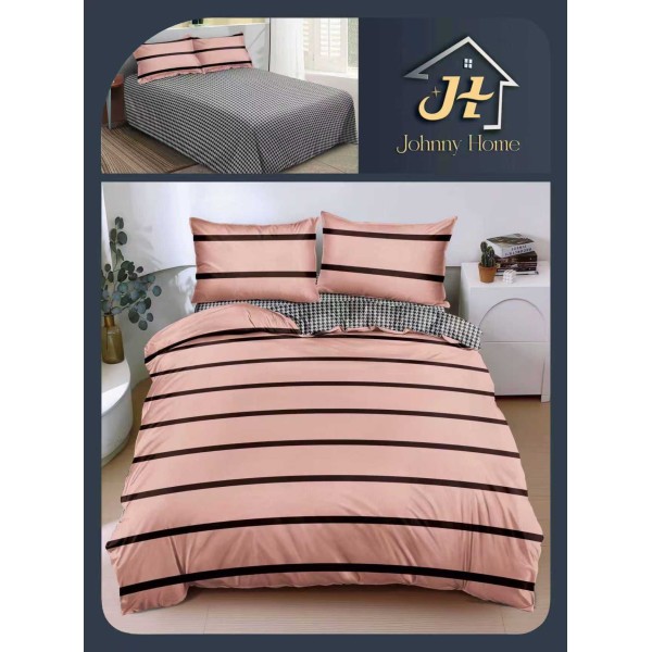 Lenjerie de Pat dublu, Bumbac Satinat Superior,4 Piese Cearceaf de pat 240 x 250 cm, A50-9 Lenjerie de Pat dublu, Bumbac Satinat Superior,4 Piese Cearceaf de pat 240 x 250 cm, A50-9