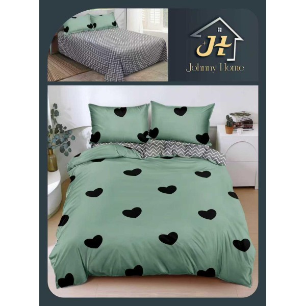 Lenjerie de Pat dublu, Bumbac Satinat Superior,4 Piese Cearceaf de pat 240 x 250 cm, A50-14 Lenjerie de Pat dublu, Bumbac Satinat Superior,4 Piese Cearceaf de pat 240 x 250 cm, A50-14
