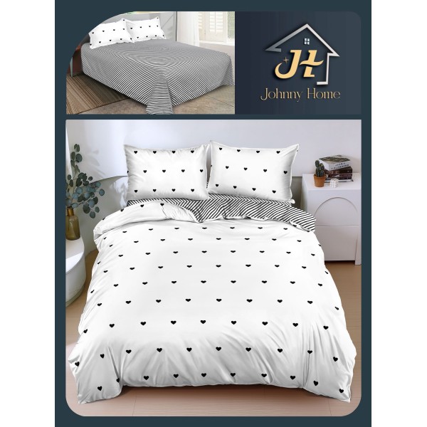 Lenjerie de Pat dublu, Bumbac Satinat Superior,4 Piese Cearceaf de pat 240 x 250 cm, A50-15 Lenjerie de Pat dublu, Bumbac Satinat Superior,4 Piese Cearceaf de pat 240 x 250 cm, A50-15