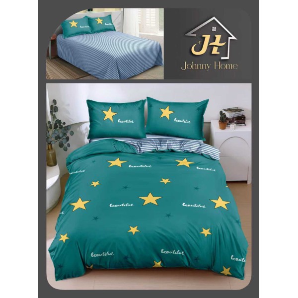 Lenjerie de Pat dublu, Bumbac Satinat Superior,4 Piese Cearceaf de pat 240 x 250 cm, A50-20 Lenjerie de Pat dublu, Bumbac Satinat Superior,4 Piese Cearceaf de pat 240 x 250 cm, A50-20