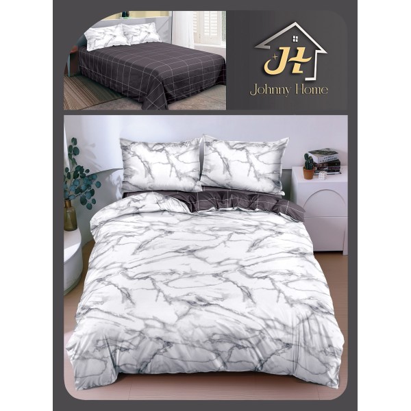 Lenjerie de Pat dublu, Bumbac Satinat Superior,4 Piese Cearceaf de pat 240 x 250 cm, A50-26 Lenjerie de Pat dublu, Bumbac Satinat Superior,4 Piese Cearceaf de pat 240 x 250 cm, A50-26