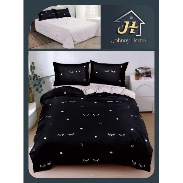 Lenjerie de Pat dublu, Bumbac Satinat Superior,4 Piese Cearceaf de pat 240 x 250 cm, A50-31 Lenjerie de Pat dublu, Bumbac Satinat Superior,4 Piese Cearceaf de pat 240 x 250 cm, A50-31