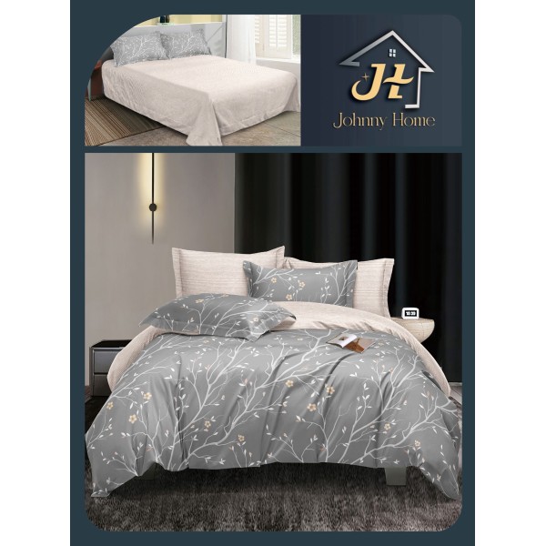 Lenjerie de Pat dublu, Bumbac Satinat Superior,4 Piese Cearceaf de pat 240 x 250 cm, A50-37 Lenjerie de Pat dublu, Bumbac Satinat Superior,4 Piese Cearceaf de pat 240 x 250 cm, A50-37
